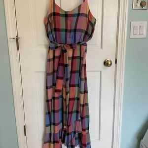 NWT. Lane Bryant. Plaid Dress